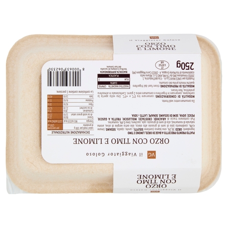 Orzo con Timo e Limone il Viaggiator Goloso